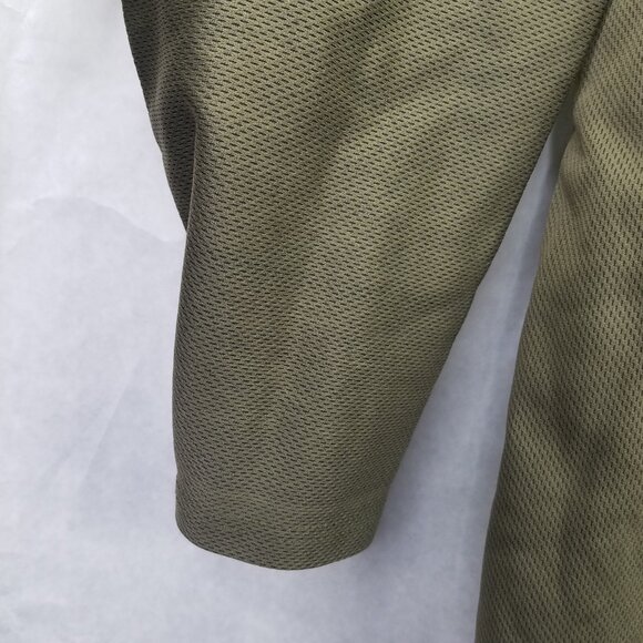 Scent-lok Hunting Shirt Men's L Scent Blocking Pullover Green Snap Up Neck Wrist - Picture 7 of 14